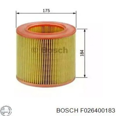 F026400183 Bosch filtro de aire