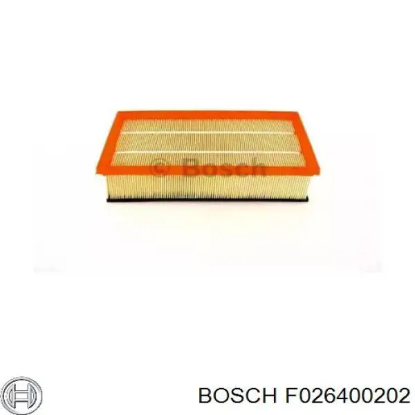 F 026 400 202 Bosch filtro de aire