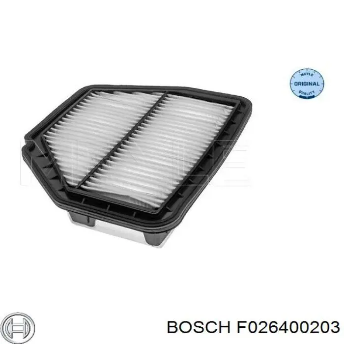 F026400203 Bosch Filtro de aire de motor