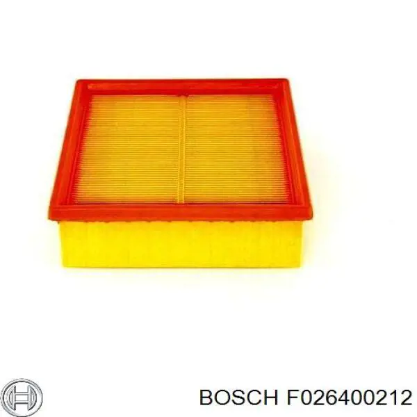 F026400212 Bosch filtro de aire