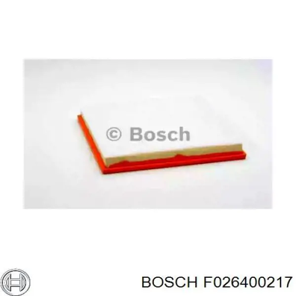 F026400217 Bosch Filtro de aire de motor
