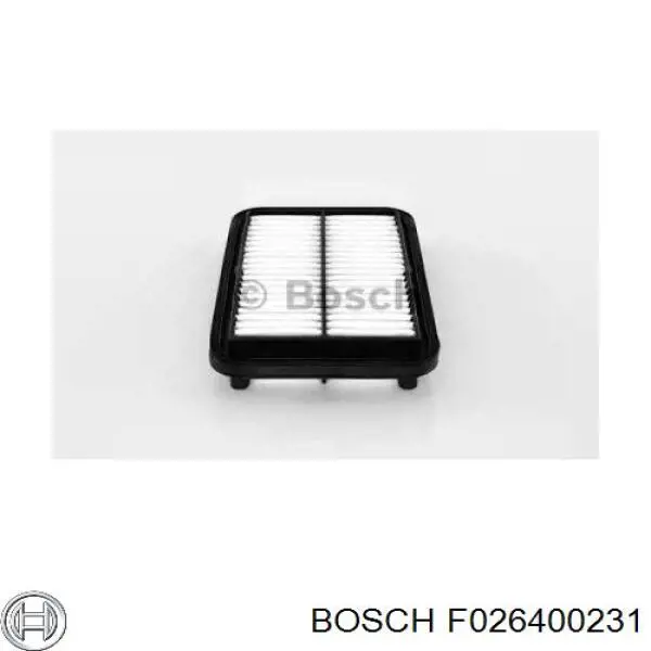 F 026 400 231 Bosch filtro de aire