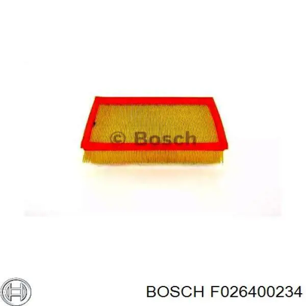 F026400234 Bosch filtro de aire