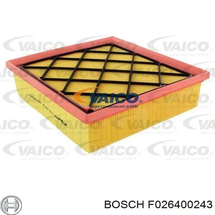 F026400243 Bosch filtro de aire