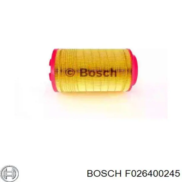 F026400245 Bosch filtro de aire