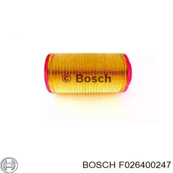 F026400247 Bosch filtro de aire