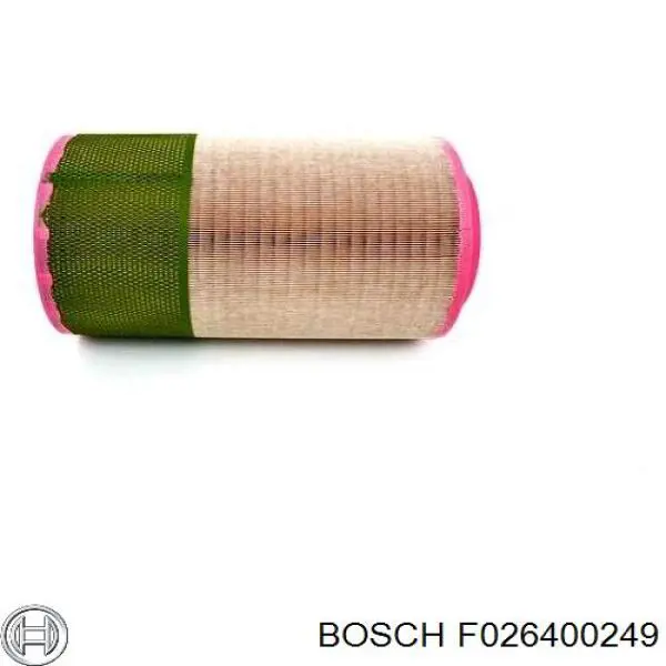 F026400249 Bosch filtro de aire
