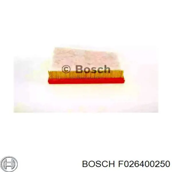 F026400250 Bosch filtro de aire