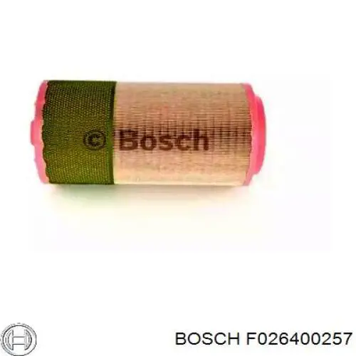 F026400257 Bosch filtro de aire