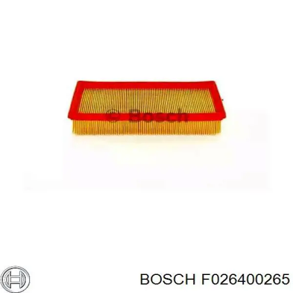 F 026 400 265 Bosch filtro de aire