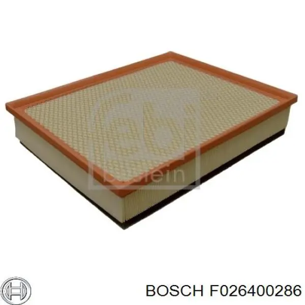 F026400286 Bosch filtro de aire