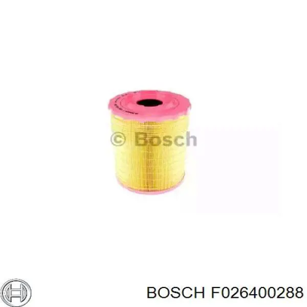 F026400288 Bosch Filtro de aire de motor