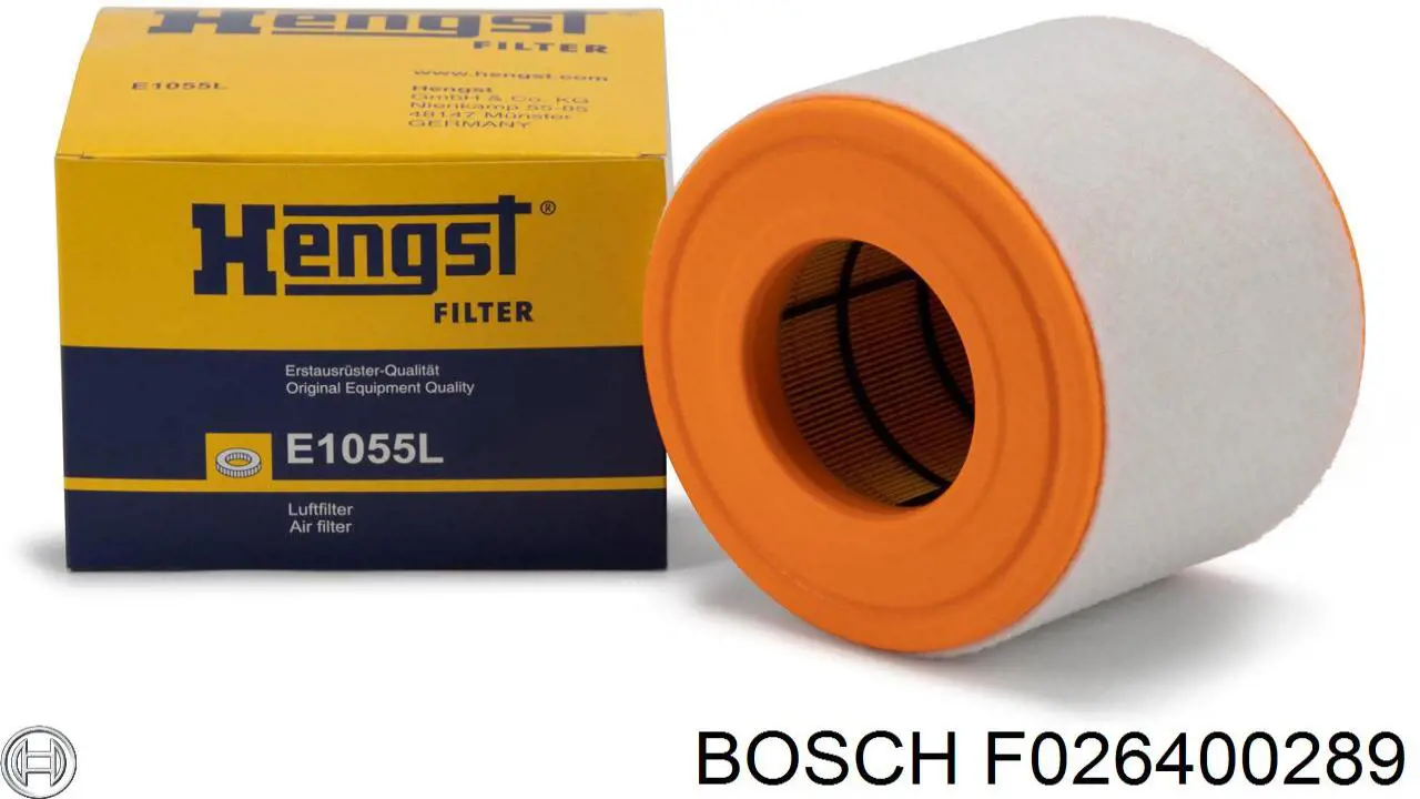 F026400289 Bosch Filtro de aire de motor