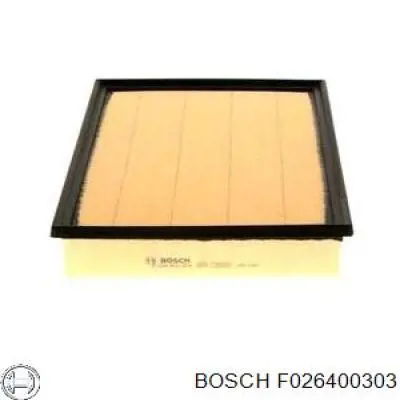 F026400303 Bosch filtro de aire