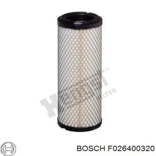 Filtro aire Perkins 26510362