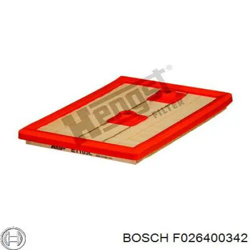 Filtro de aire F026400342 Bosch