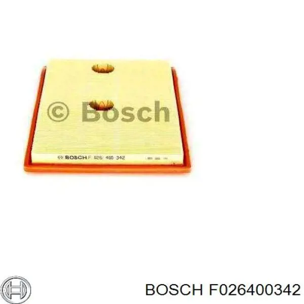 F026400342 Bosch Filtro aire