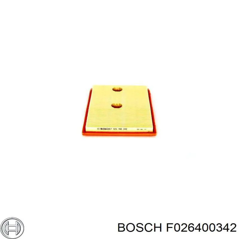 F026400342 Bosch filtro de aire