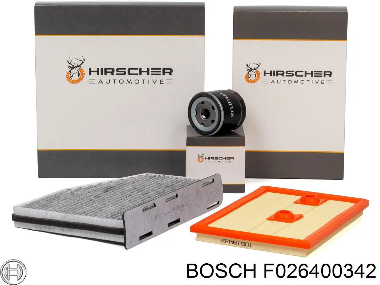 Filtro de aire F026400342 Bosch
