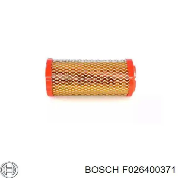 F 026 400 371 Bosch filtro de aire