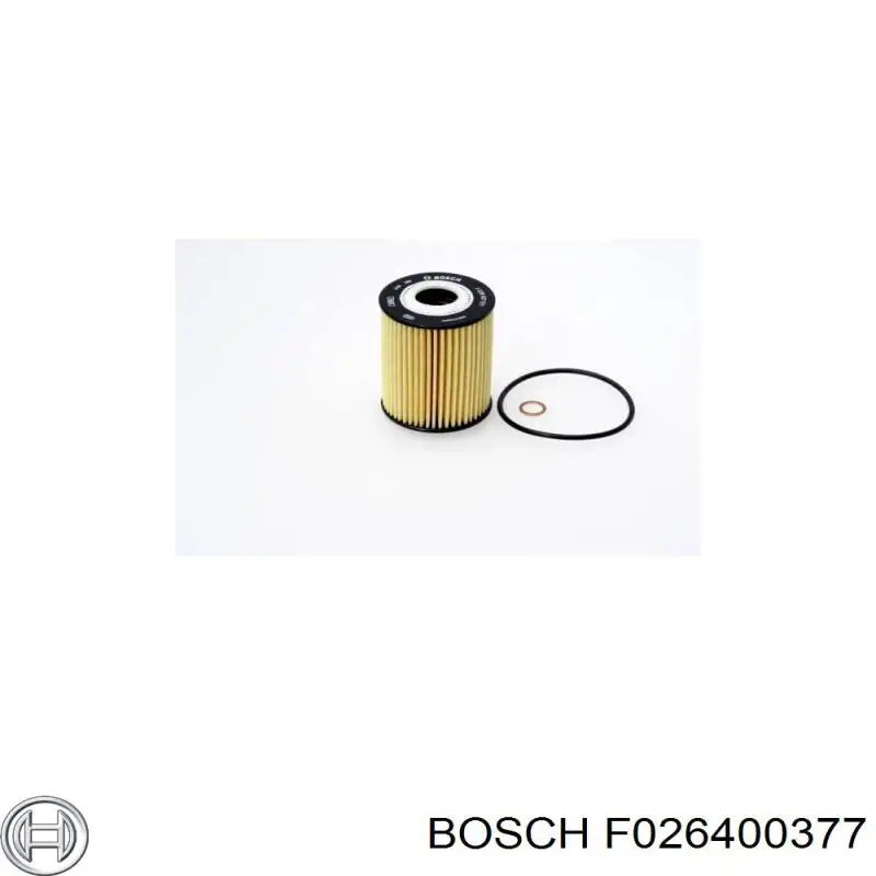 F026400377 Bosch Filtro de aire de motor