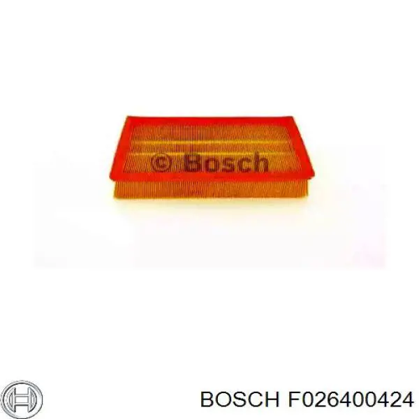 F 026 400 424 Bosch filtro de aire