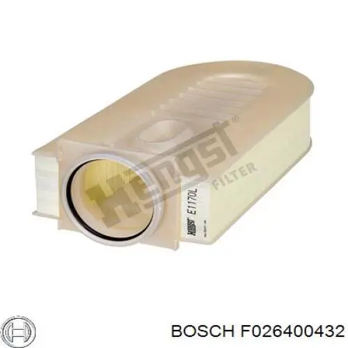 30B6300 UFI Filtro de aire de motor