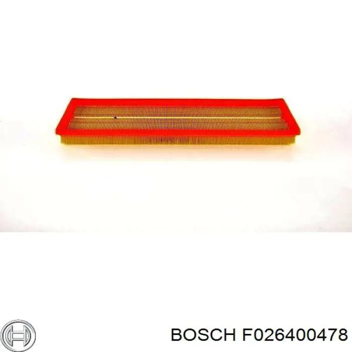 Filtro de aire F026400478 Bosch