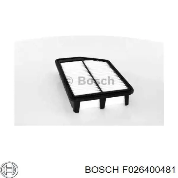 Filtro de aire F026400481 Bosch