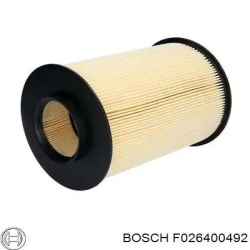 F026400492 Bosch Filtro de aire de motor
