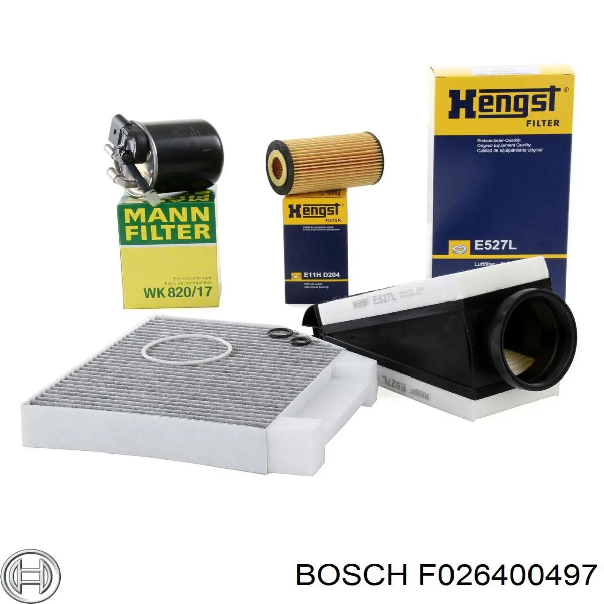 Filtro de aire F026400497 Bosch