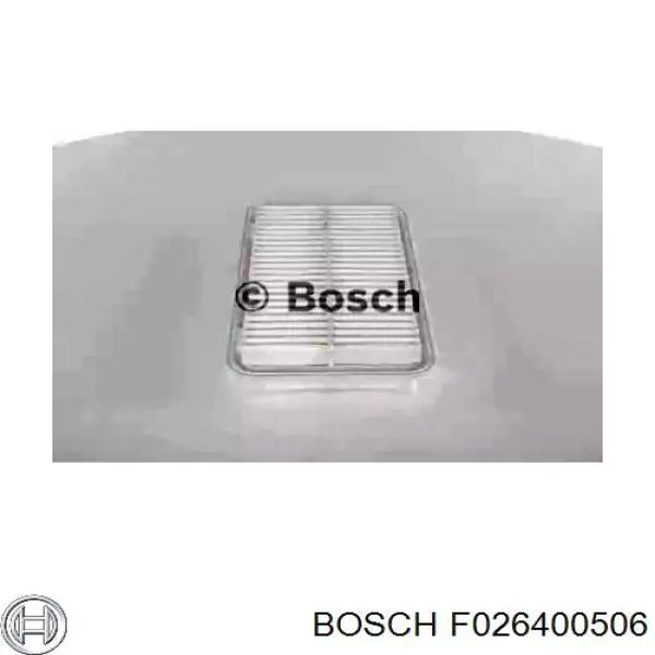 F026400506 Bosch filtro de aire