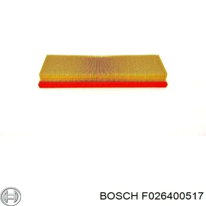F026400517 Bosch Filtro de aire de motor