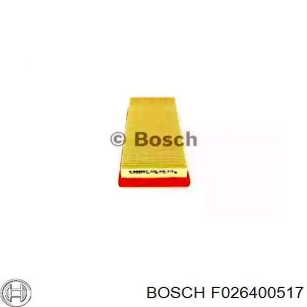 F026400517 Bosch filtro de aire