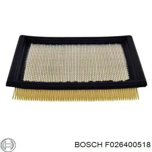 F026400518 Bosch filtro de aire