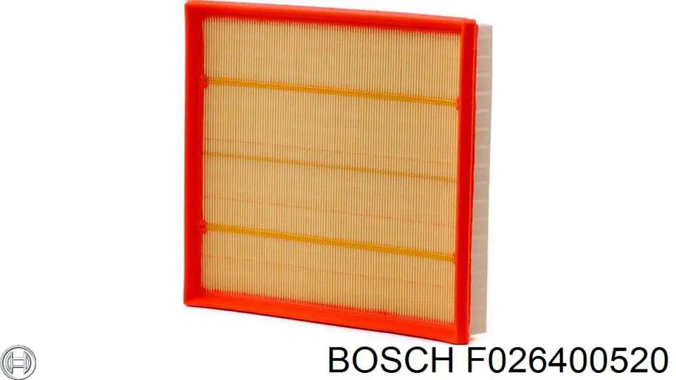 F 026 400 520 Bosch filtro de aire