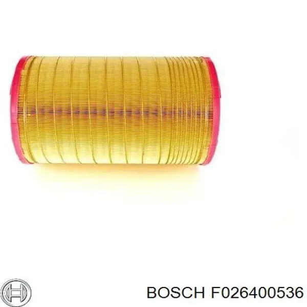 F026400536 Bosch filtro de aire