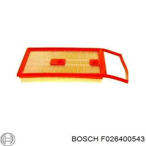 F026400543 Bosch filtro de aire