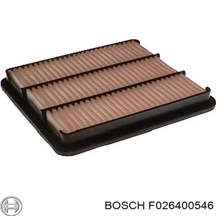 F026400546 Bosch filtro de aire