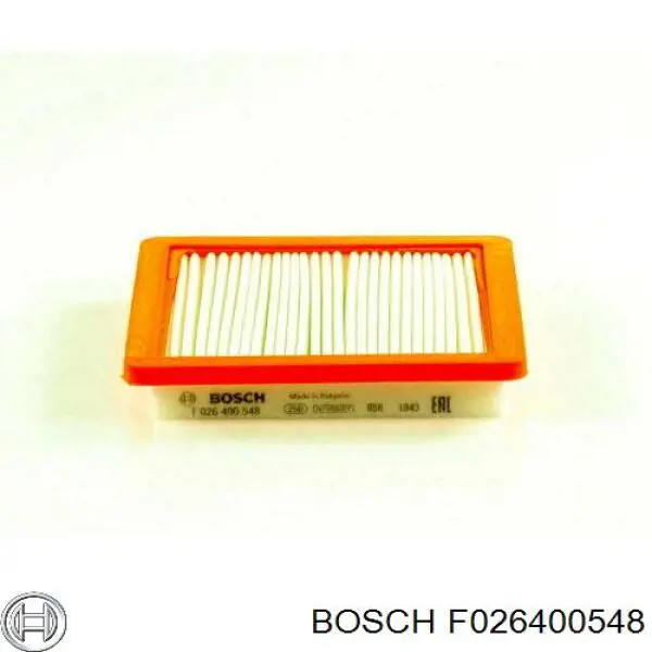 F026400548 Bosch filtro de aire