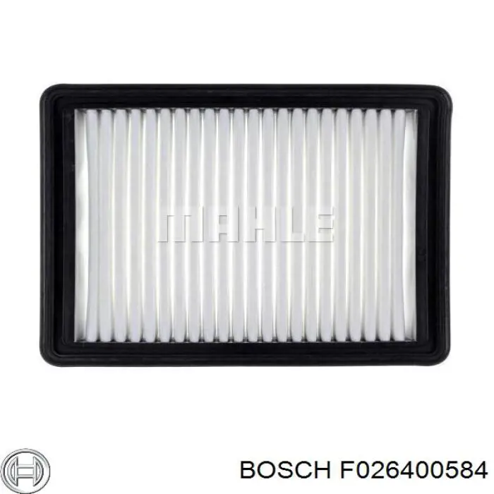 F026400584 Bosch filtro de aire