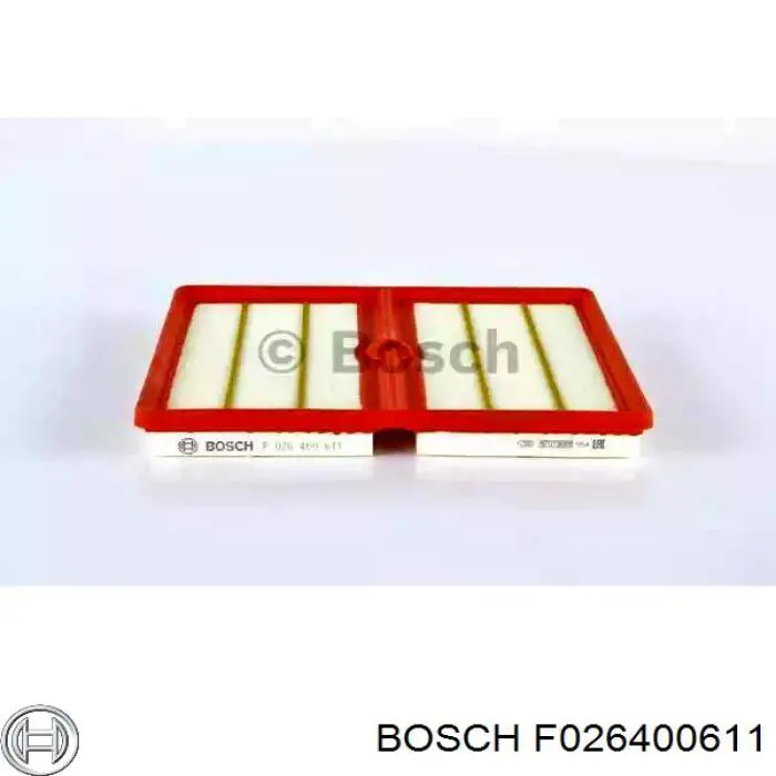 F026400611 Bosch filtro de aire