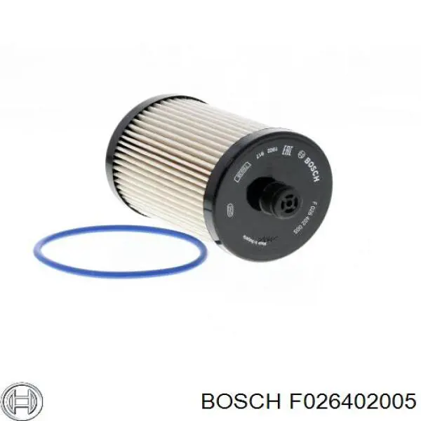 Filtro de gasoil Bosch F026402005