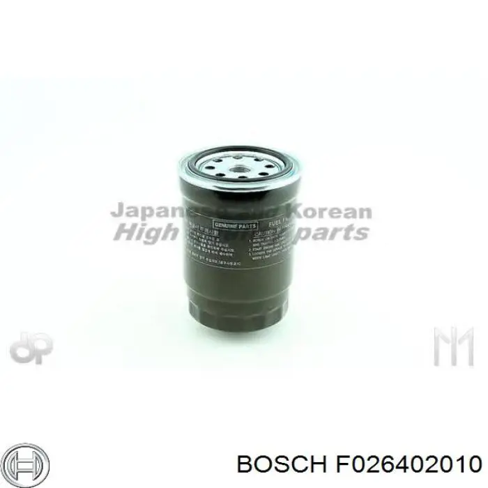 Filtro combustible Bosch F026402010 precio, desde 18,91 EUR