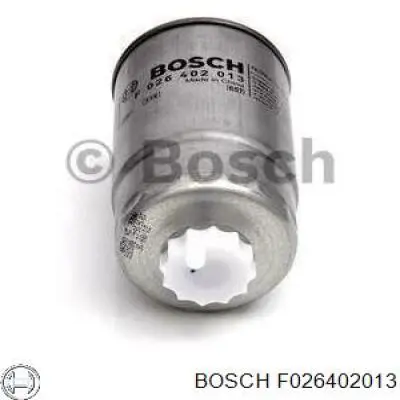 Filtro combustible Bosch F026402013 precio, desde 21,89 EUR