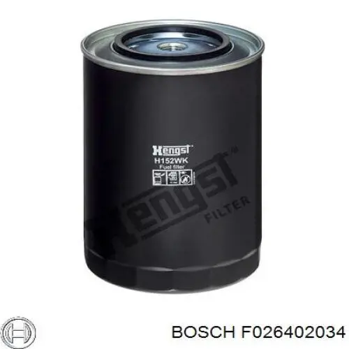 F026402034 Bosch filtro combustible