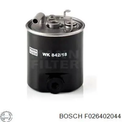 Filtro de combustible F026402044 Bosch
