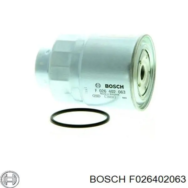Filtro de gasoil Bosch F026402063