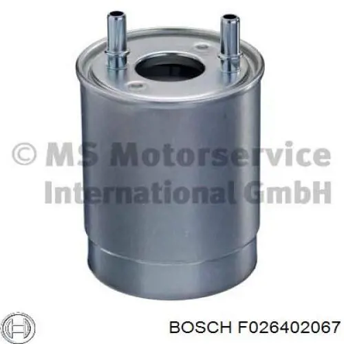 Filtro de gasoil Bosch F026402067