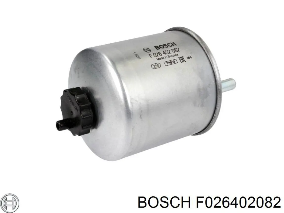 Filtro de combustible F026402082 Bosch